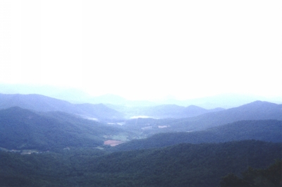 A View From Wayah Bald, June 25, 1998